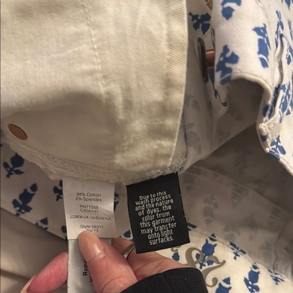 J crew Toothpick Patterned Pants - Picture 8 of 9